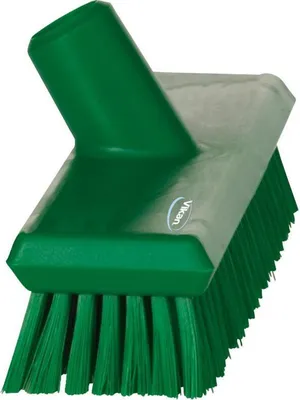 Produktbild von Vikan Reinigungsbürste Mittlerer Wasserzufluss 27cm Grün für Böden und Wände