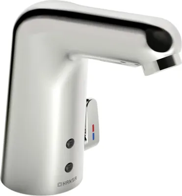 Produktbild von Hansa Infrarot-Waschtischarmatur HANSAMEDIPRO Batteriebetrieb, Ausladung 117mm, chrom