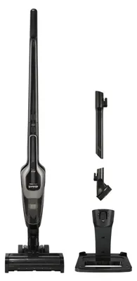 Produktbild von Gorenje Stabstaubsauger SVC216110FSIIBKA, 2-in-1-Stabstaubsauger, Beutellos, Schwarz, 0,5 l, Rechteckig, Kunststoff