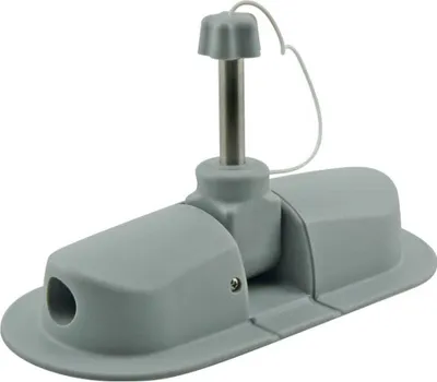 Produktbild von Nuova Rade Ruderdollenhalterung Mit Metallstift Silber Silber One Size