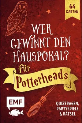 Produktbild von Kartenbox: Wer gewinnt den Hauspokal? Das Partyspiel für alle Potterheads