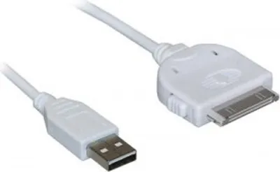Produktbild von OTB USB Datenkabel kompatibel zu Apple iPhone 3G/3GS/4/4S/iPod weiß