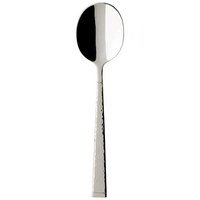 Obrázek produktu pro Villeroy & Boch Advantage sada 6 polévkových misek/krémových lžic z nerezové oceli stříbrné/platinové 1263870130