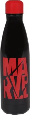 Produktbild von MARVEL Isolierflasche aus Edelstahl 500ml, schwarz