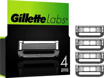 Produktbild von Rasierklingen Labs 4-tlg., Kompatibel mit allen GilletteLabs Rasierern