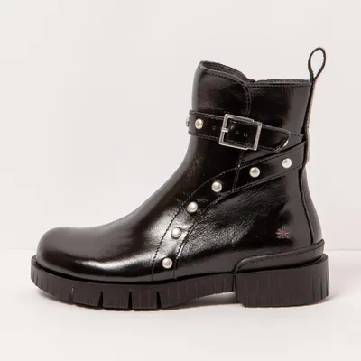 Produktbild von Art Schnürstiefel Damen 1837S NAPPA SHINNY BLACK/OXFORD Farbe Schwarz