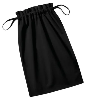 Produktbild von Westford Mill - Turnbeutel, Baumwolle FK2071 (L) (Schwarz)
