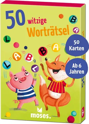 Zdjęcie produktu dla 50 witzige Worträtsel