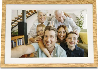 Immagine prodotto di Denver PFF-1018 Cornice digitale Frameo WLAN da 10,1″ con IPS e touchscreen