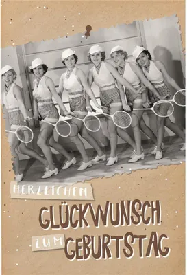 Produktbild von Geburtstag - Glückwunschkarte im Format 11,5 x 17 cm mit Umschlag