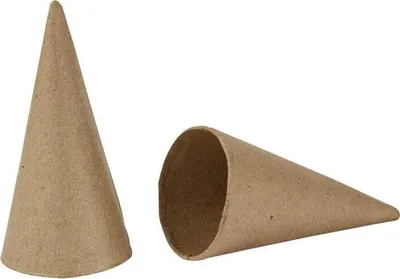 Produktbild von Creativ Company Kegel, H: 10 cm, T 5 cm, 10 Stück, 1 Box