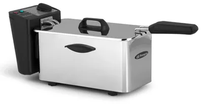 Immagine prodotto di Friggitrice professionale - 2,5 litri - Acciaio inossidabile - 2000 W - Termostato regolabile