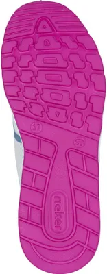 Produktbild von Rieker Damen Sneaker Vegan Mesh farbenfroh N5258, Größe:38 EU, Farbe:Weiß