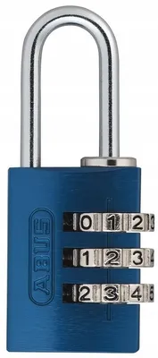 Produktbild von ABUS Bügel-Zahlenschloss 724/20 Blau für Koffer