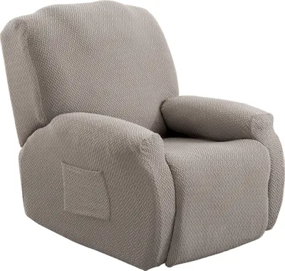 Obrázek produktu pro Potah na křeslo, elastický potah na křeslo, potah na TV křeslo, polohovací křeslo, houpací křeslo, měkký protiskluzový potah na polohovací křeslo (velbloud)