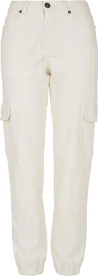 Produktbild von Urban Classics Ladies - Stretch Denim Cargo Jeans - W30