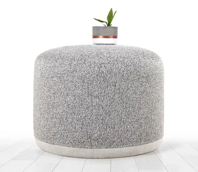 Produktbild von Hanah Home, Cedre- FLF1163, Grau, Klassische Sitzsäcke, 100% Leinen
