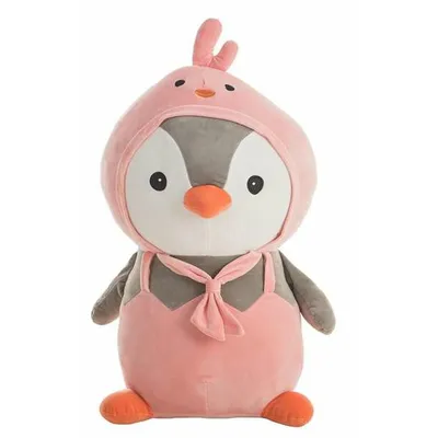 Obrázok produktu pre Plyšová hračka tučniak ružový 80 cm