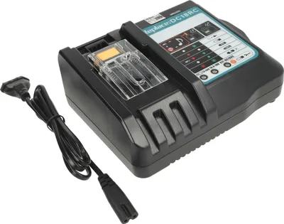 Produktbild von vhbw Ladegerät kompatibel mit Makita BLS713RFE, BL1815, BL1830, BL1430, BL1835, BL1415, BML145, BJV180Z, BJV180RFE Werkzeug Li-Ion-Akkus, 14,4 V