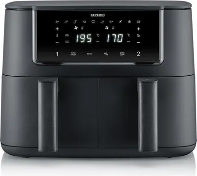 Obrázok produktu pre Fritéza bez oleja SEVERIN Airfryer FR2463, objem 8 l, dvojitá komora, 10 programov, 2600 W