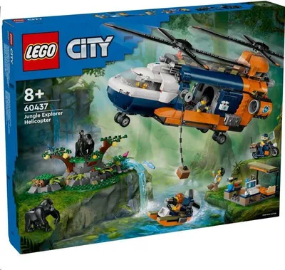 Produktbild von LEGO® City 60437 Dschungelforscher-Hubschrauber
