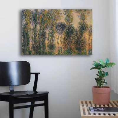 Produktbild von Wallity, 4570MONET017- CLD1117, Bunt, Leinwandbilder, 45 x 70 cm, 100% Leinwand