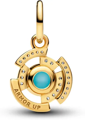 Produktbild von Pandora Marvel Iron Man Arc Reaktor Charm-Anhänger 764216C01 Charm Anhänger