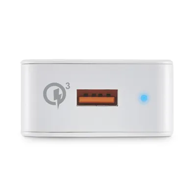 Produktbild von Hama Ladeadapter Schnellladegerät, USB-A, 19,5 W, Weiß