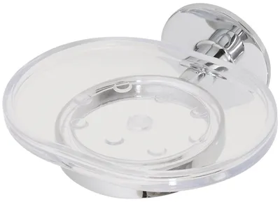 Immagine prodotto di Porta sapone in cromall e ABS da parete Idea