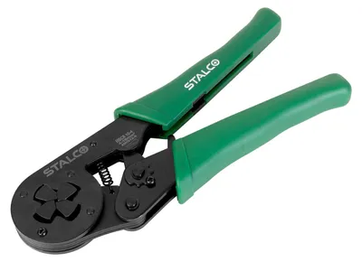 Produktbild von Crimpzange für Aderendhülsen manuelle Kabelpresszange STALCO S011877016