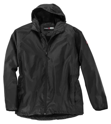 Produktbild von Marc & Mark leichte Regenjacke Übergröße schwarz