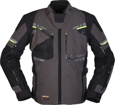 Produktbild von Modeka Taran Motorrad Textiljacke, dunkelgrau/schwarz, L