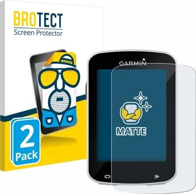 Produktbild von 2x BROTECT Schutzfolie für Garmin Edge Explore 820 Displayschutz Displayschutzfolie Folie Matt Entspiegelungsfolie