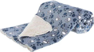 Produktbild von TRIXIE Decke Tammy - blau/beige - 100 × 70 cm