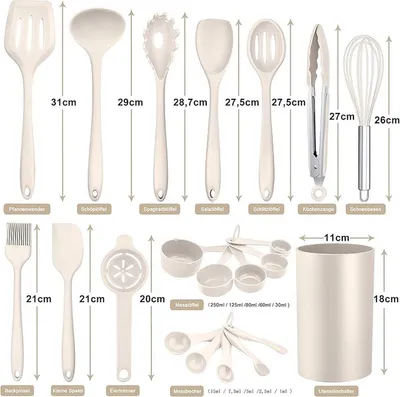 Küchenutensilien Set 21