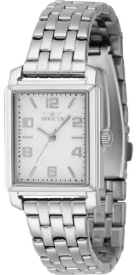 Obrázek produktu pro Invicta Vintage 46662 Pánské Hodinky - Quartz Hnutí - Nerezová Ocel se Stříbrným Ciferníkem - 24 mm