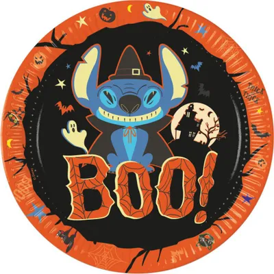 Produktbild von Disney Halloween Papierteller 8 Stk 23 cm