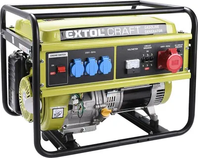 Zdjęcie produktu dla Extol Craft 421011 elektronarzędzie spalinowe, 13HP/5,5kW (400V) 3x1,8kW (230V)