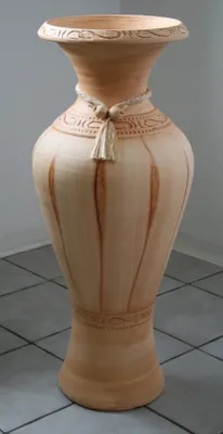 Produktbild von BODENVASE "KLASSIK II" - Größe: ca.70 CM Beige