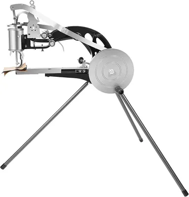 Image de Machine à coudre manuelle, machine à coudre en cuir, machine de réparation de chaussures. e pour coudre du nylon, de la soie, du fil de coton, des chaussures en cuir et des sacs de voyage