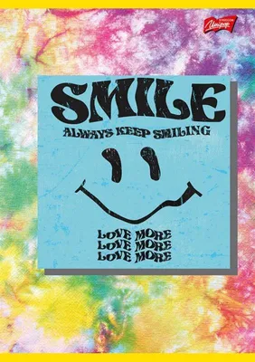 Produktbild von Packung A5-Hefte, 32 Seiten, kariert, „Keep Smiling Mix“, 15er-Pack – ST-Majewski