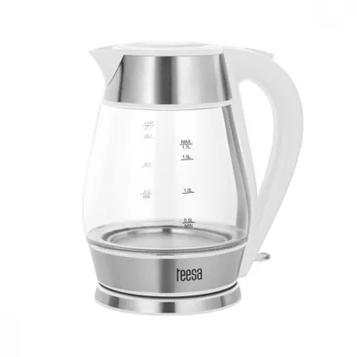 Obrázok produktu pre Teesa TSA1512W Sklenená kanvica 1,7 l, 2200 W, biela
