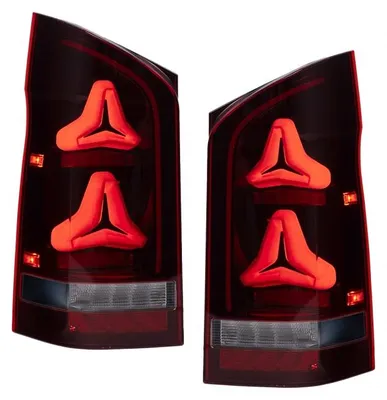 Image de Feux arrière à LED pour Mercedes Classe V W447 (2014-2023) – Porte arrière simple – Clignotants dynamiques.