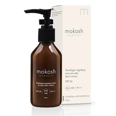 Image de Mokosh Moisturizing & Soothing Body, Hand, and Face Balm 100 ml - Baume hydratant & apaisant pour le corps, les mains et le visage SPF 30 UVA UVB PA+++