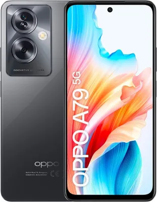 Obrázok produktu pre OPPO A79 5G , 17,1 cm (6.72"), 4 GB, 128 GB, 50 MP, Android 13, Čierna