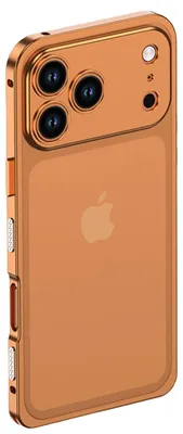 Immagine prodotto di Custodia resistente agli urti per iPhone 18 Pro, con protezione per la fotocamera, colore arancione