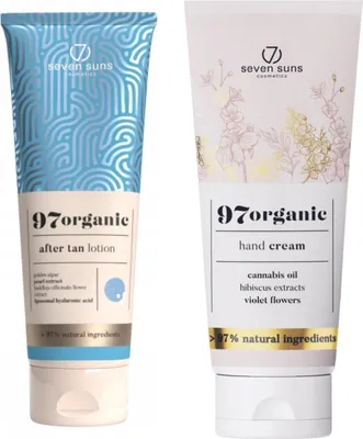 Image de 7Suns 97 bio baume après soleil 250 ml + crème mains 75 ml
