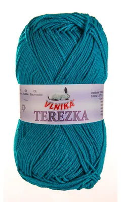 Strickgarn TEREZKA 100% Baumwolle, ozeanblau
