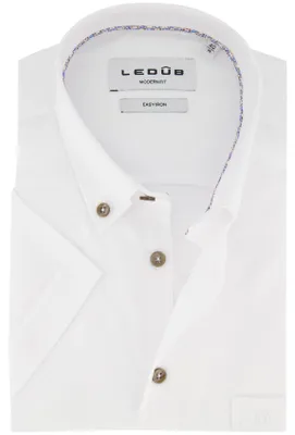 Produktbild von Overhemd Ledub Modern Fit weiß Baumwolle