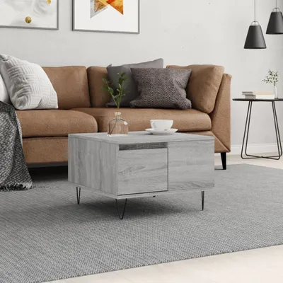 Produktbild von [Home] Couchtisch Grau Sonoma 55x55x36,5 cm Holzwerkstoff , Neue Mode 2024 im häuslichen Leben